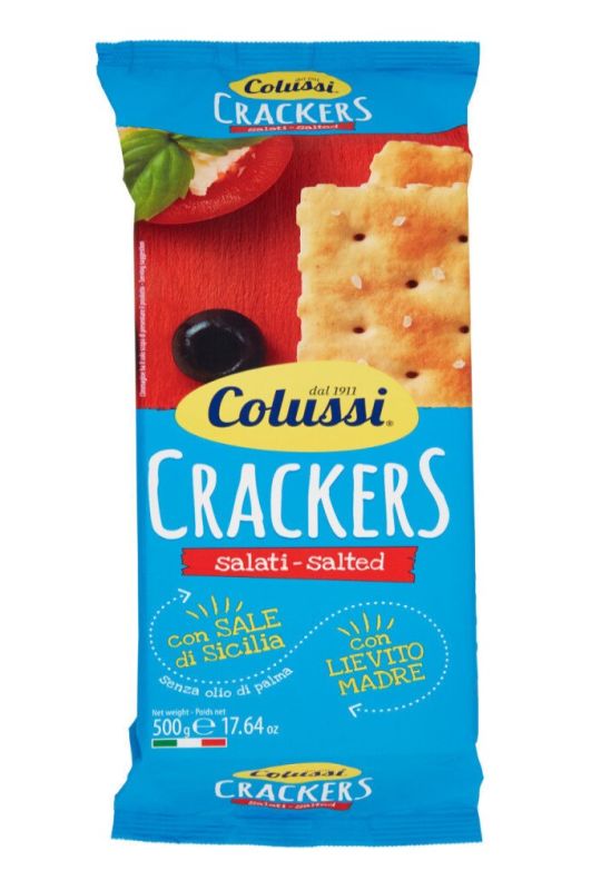 COLUSSI Crackers Salati 500G