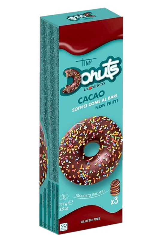 CUORENERO Donuts Al Cacao 111G
