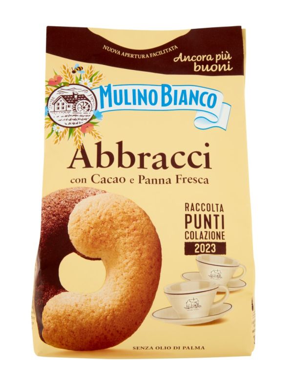 MULINO BIANCO Abbracci Con Panna E Cacao 350G