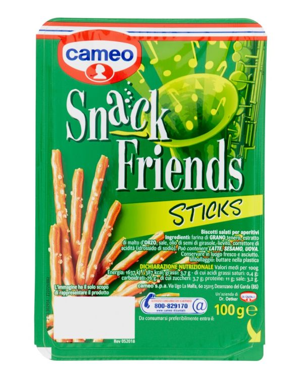 CAMEO Snack Friends Sticks 100G