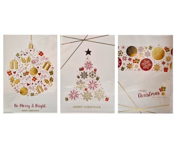 Weihnachts-Grußkarten - Sortiert