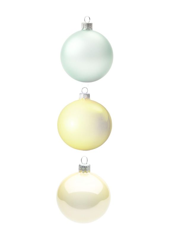 11 Palline Di Natale In Plastica Woodland 5Cm