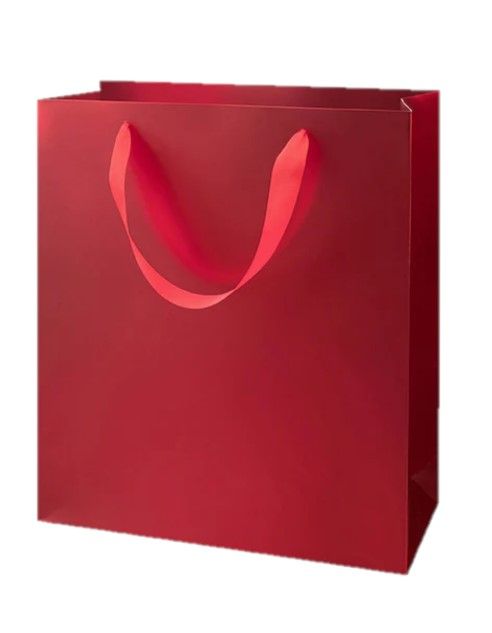 Busta Regalo Rossa Metallizata 44X32X11.5CM