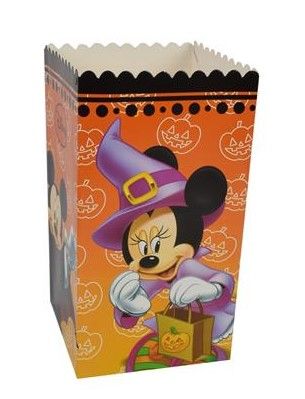 Scacchetti Popcorn Disney Halloween - 4 Pezzi