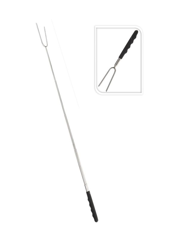 Fourchette à barbecue extensible 72 cm avec manche