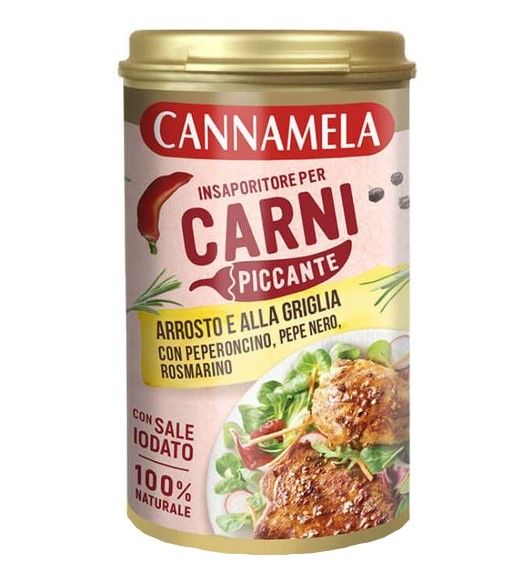 CANNAMELA Insaporitore Per Carni Piccante 90G