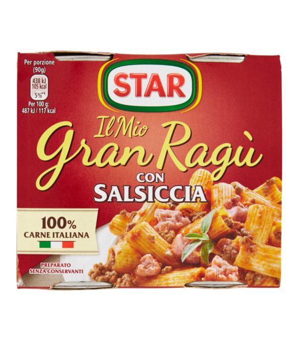 STAR Sausage Ragout 2X180G