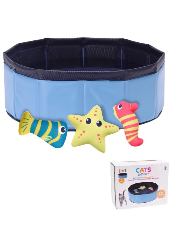 Jouet Pour Chat Piscine 30X10Cm