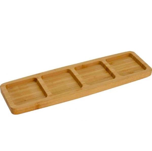 Aperitif-Tablett Aus Bambus 33Cm