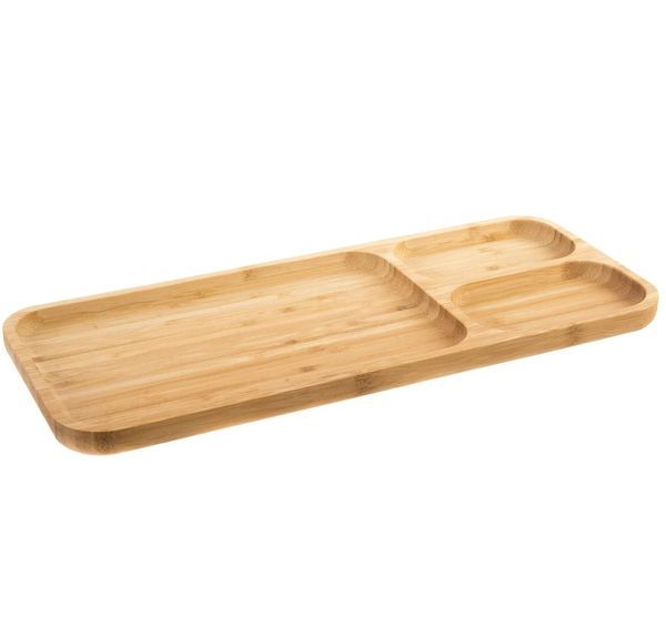 Plateau Apéritif Taketokio En Bambou 38.5X2X16.5Cm