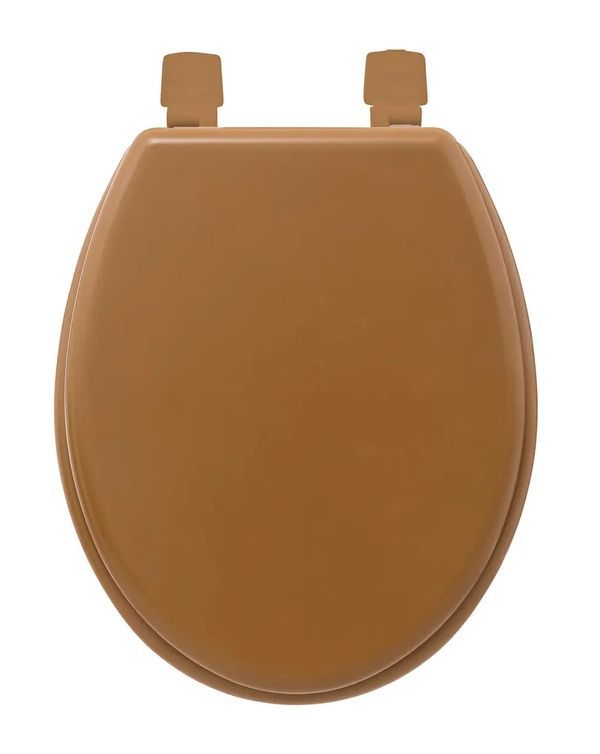 Abattant De Wc En Bois Tabac 37X43Cm