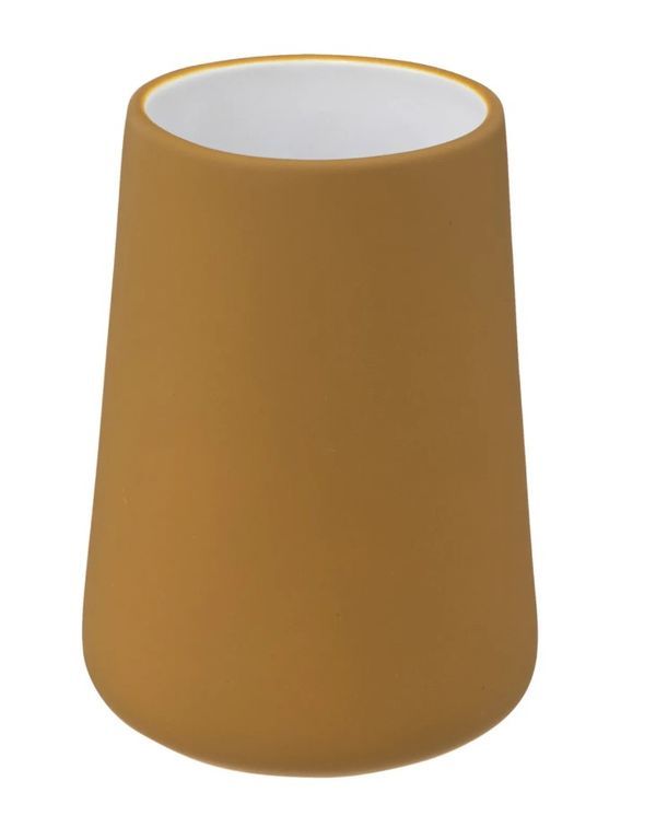 Porte-Brosse À Dents Pour La Salle De Bains Malt Brun 11.8X8.3Cm