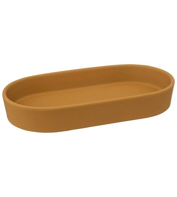 Porte-Savon Pour La Salle De Bains Malt Brun 19.3X10.6X3Cm