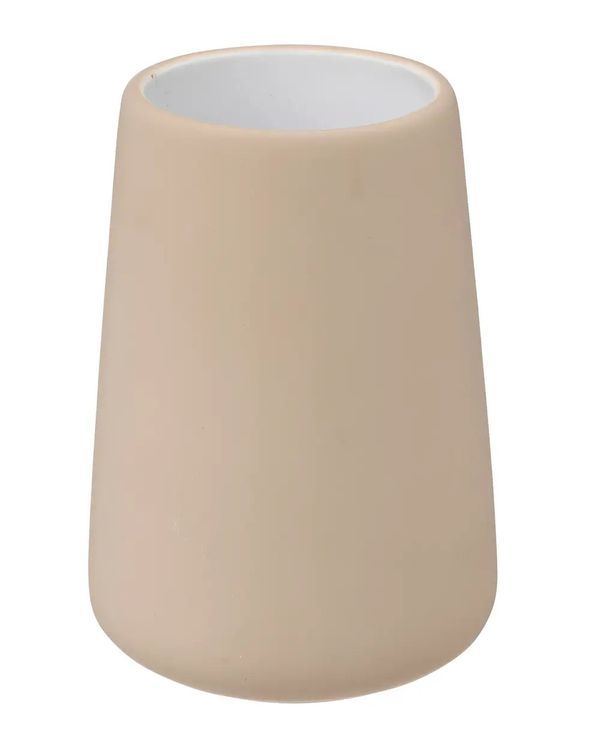 Porte-Brosse À Dents Pour La Salle De Bains Beige Naturel 11.8X8.3Cm