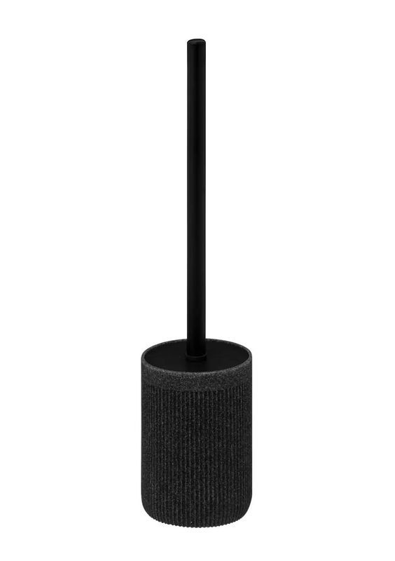 Brosse De Toilette Ligne Onyx Gris 40.2X9.5Cm