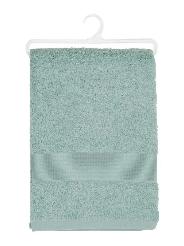 Asciugamano Da Doccia In Cotone Blu 70X130Cm