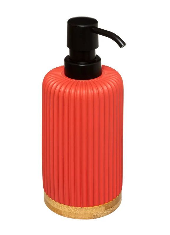 Gestreifter Seifenspender Für Das Badezimmer Koralle 270Ml