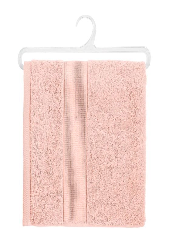 Asciugamano Da Bagno In Cotone Rosa 50X90Cm