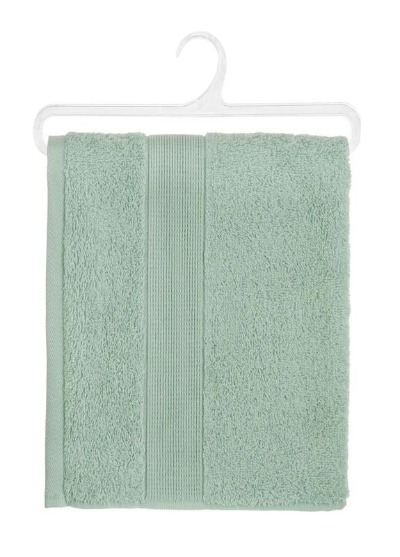 Asciugamano Da Bagno In Cotone Verde Menta 50X90Cm