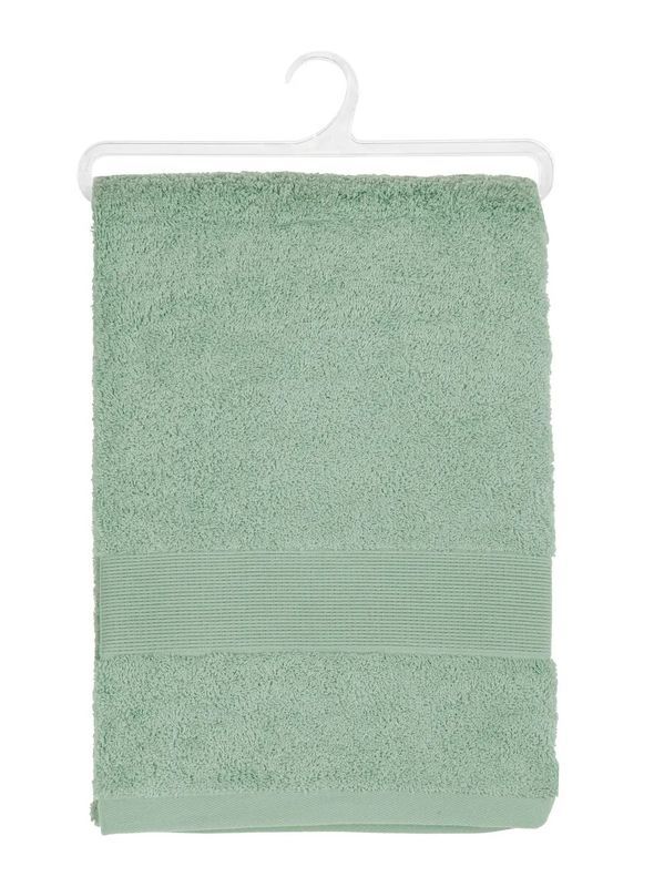 Asciugamano Da Bagno In Cotone Verde Menta 100X150Cm