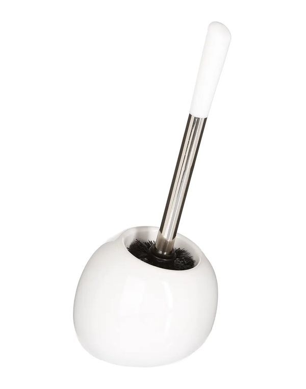 Brosse De Toilette Ligne Sun Blanc 15X36Cm