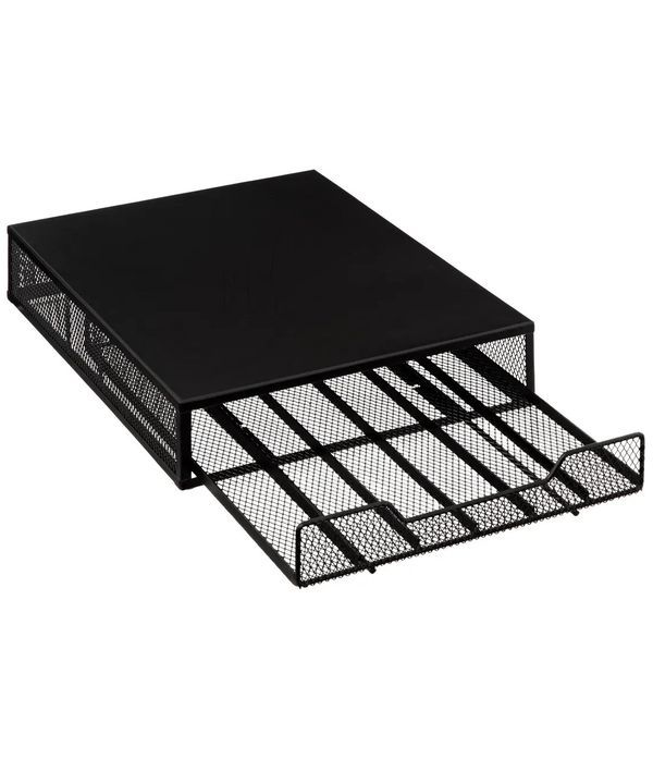 Metall-Schubladen-Kapselhalter Mayaj 34.8X26X6.5Cm - 60 Kapseln