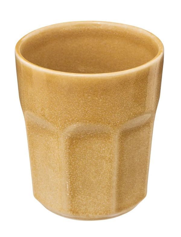 Tasse À Café Roma En Céramique Jaune 30Cl