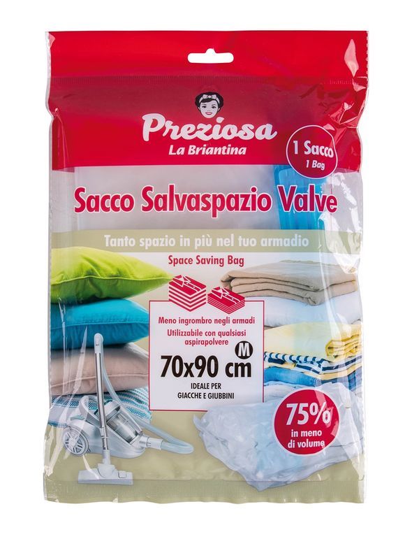 Sacco Salvaspazio Valve 90X70Cm