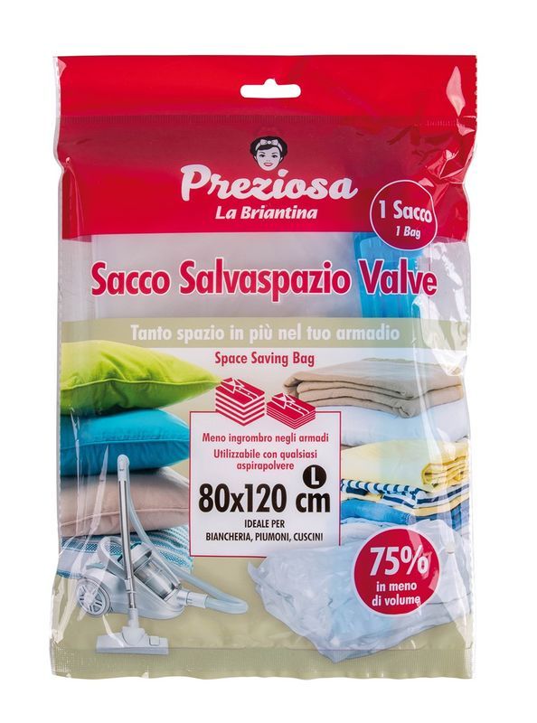 Sacco Salvaspazio Valve 80X120Cm
