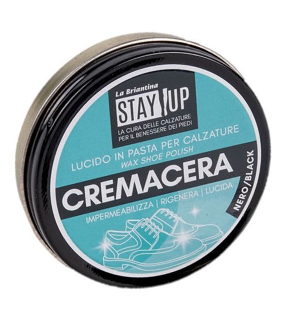 Lucido In Cremacera Per Calzature Nero 40Ml