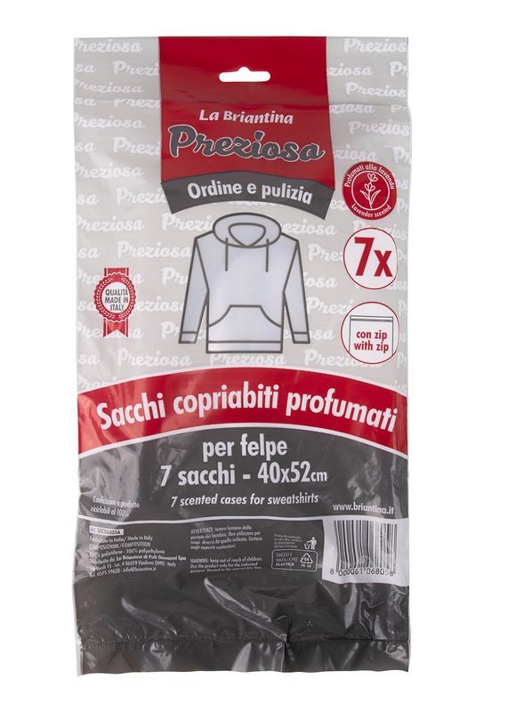 Sac De Housse De Vêtement Pour Sweatshirts 7 Pièces 40X52Cm