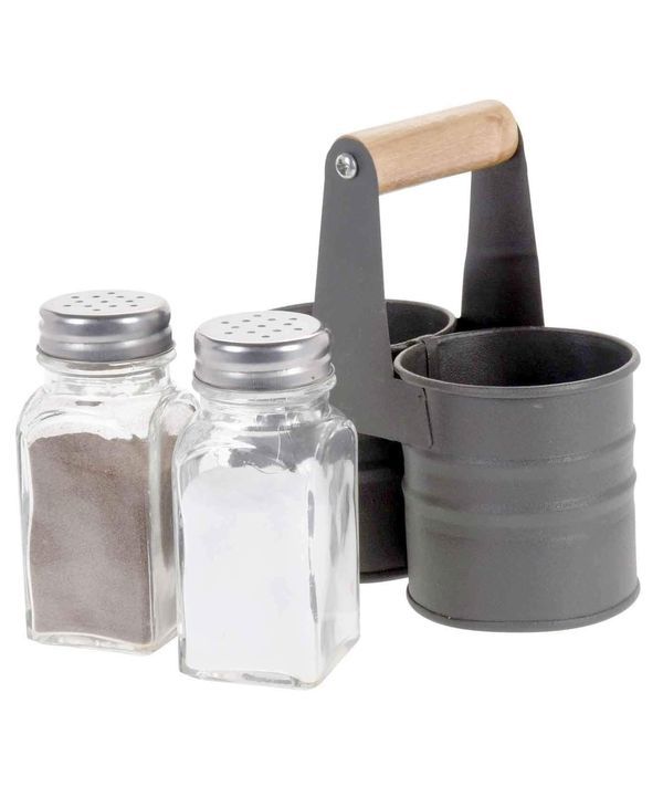 Set De Sel Et De Poivre Avec Support 