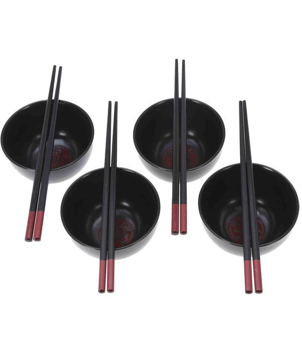 Set Sushi Con Ciotole E Bacchette 10X5Cm