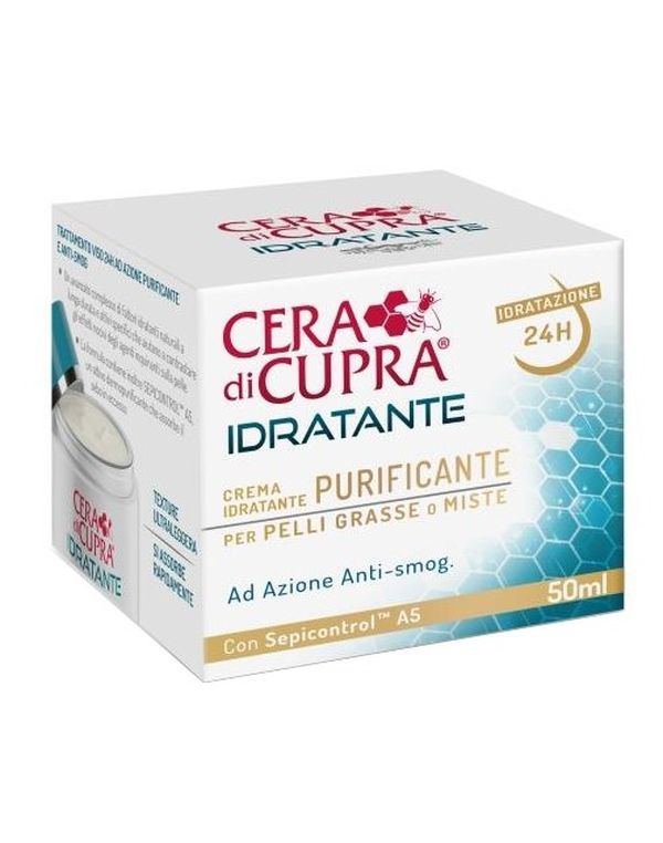 CERA DI CUPRA Crema Idratante Purificante 50Ml