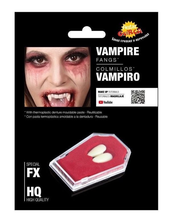 Accessorio Halloween Zanne Da Vampiro   