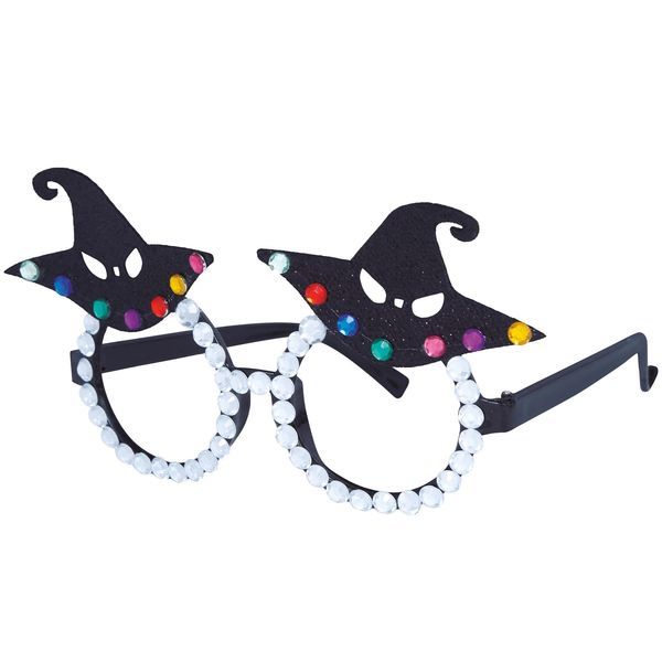 Accessorio Halloween Occhiali Con Lustrini   
