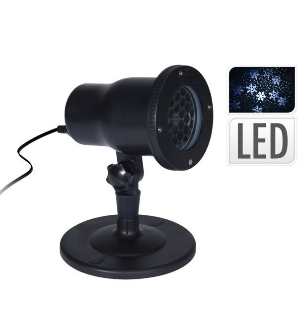 Proiettore Led Con Neve Ip44  