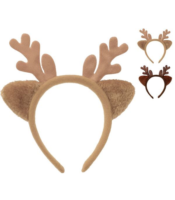 Accessorio Natalizio Cerchietto Renna 20Cm - Assortito