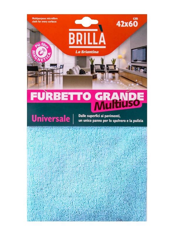 Panno Microfibra Furbetto Multiuso Grande 42X60Cm