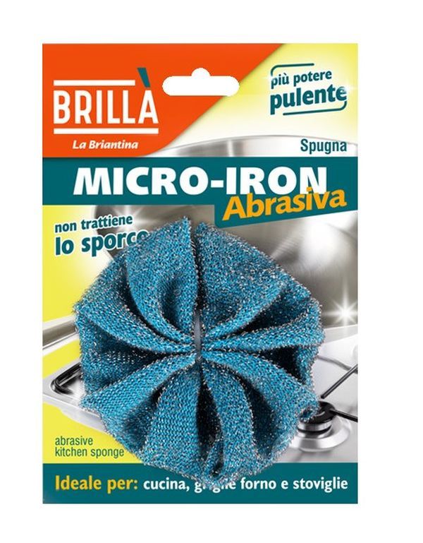 Spugna Micro-Iron Abrasiva 10X10Cm