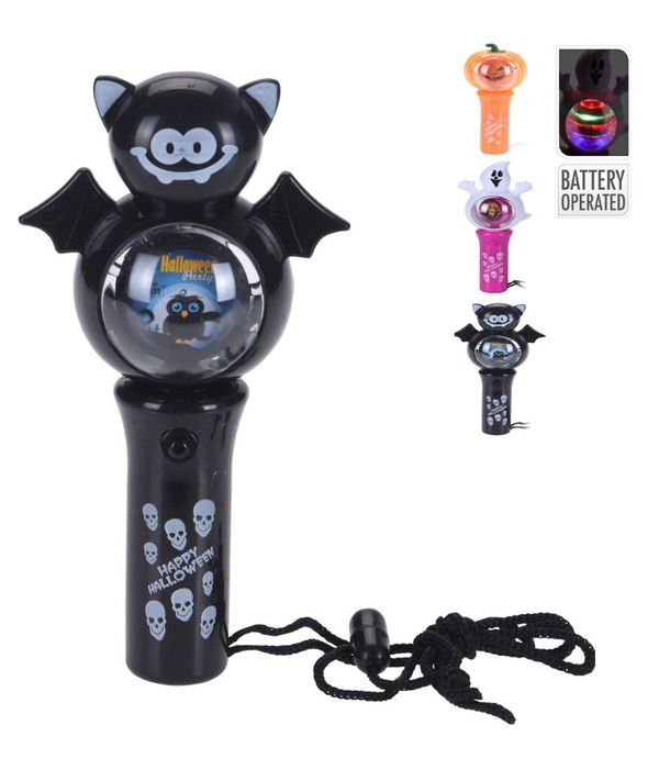 Déco Halloween Led Spinner 12Cm - Assortito