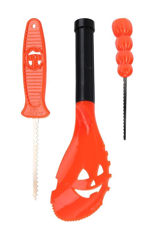 Kit Halloween Per Intagliare La Zucca 
