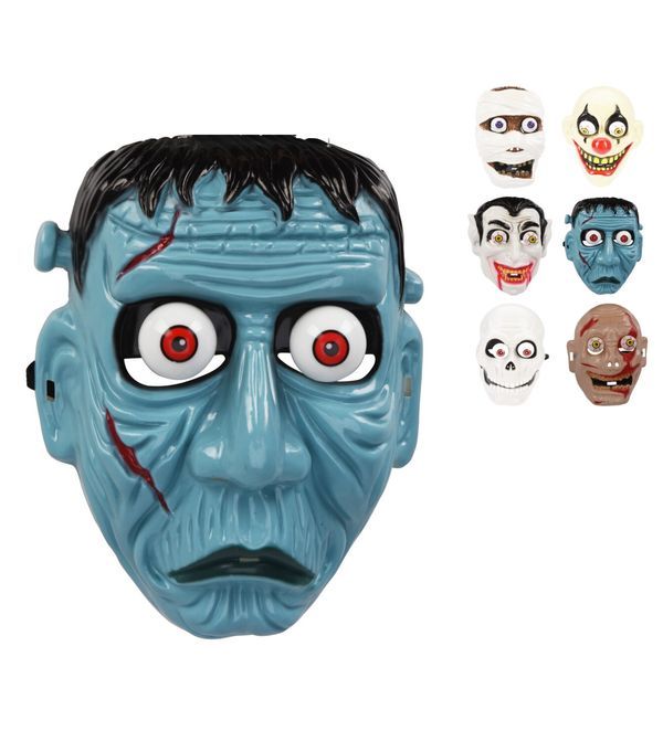 Déco Halloween Maschera 25Cm - Assortito