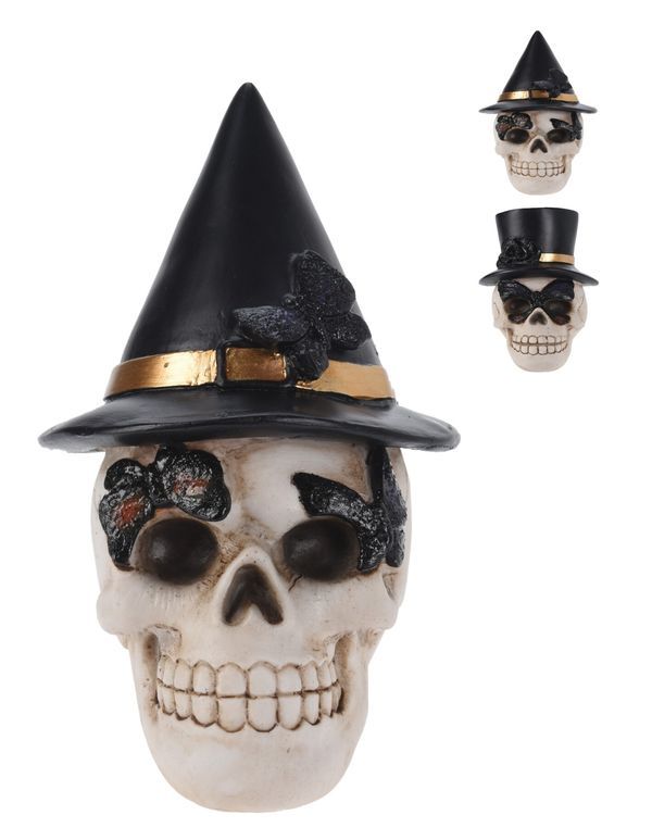 Déco Halloween Scheletro 10X14Cm - Assortito