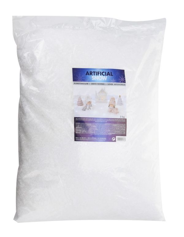 Weihnachtsdeko Kunstschnee 3Kg