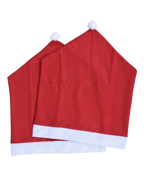 Weihnachts-Accessoire 2 Stuhlhussen 48X60Cm