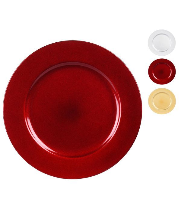 Articolo Da Tavola Natalizio Sottopiatto 33Cm - Assortito