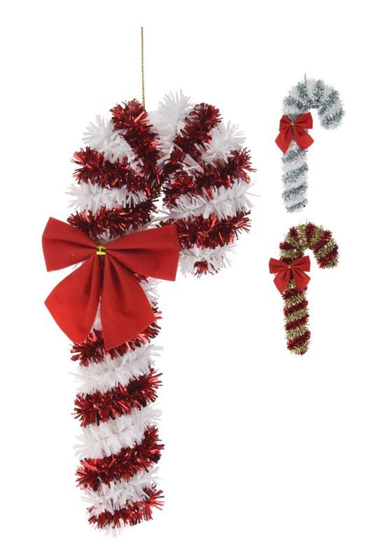 Weihnachtsanhänger Zuckerwatte 17Cm - Sortiert