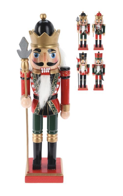 Weihnachts-Nussknacker 25Cm - Sortiert