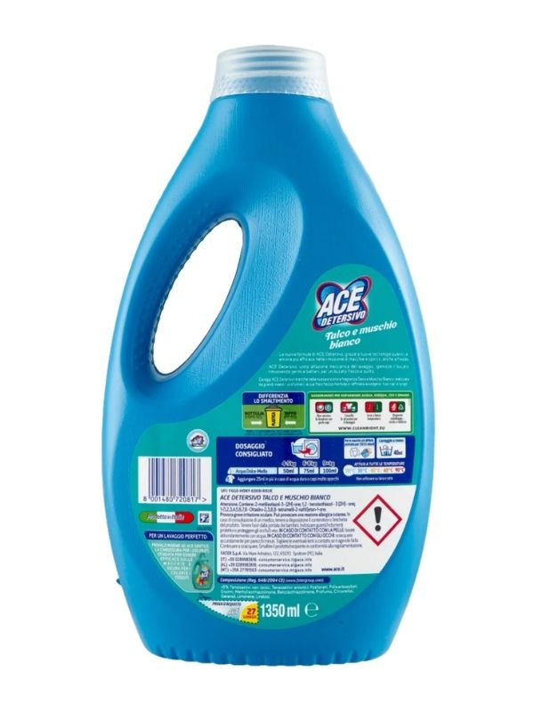ACE Detersivo Talco E Muschio Bianco 935Ml